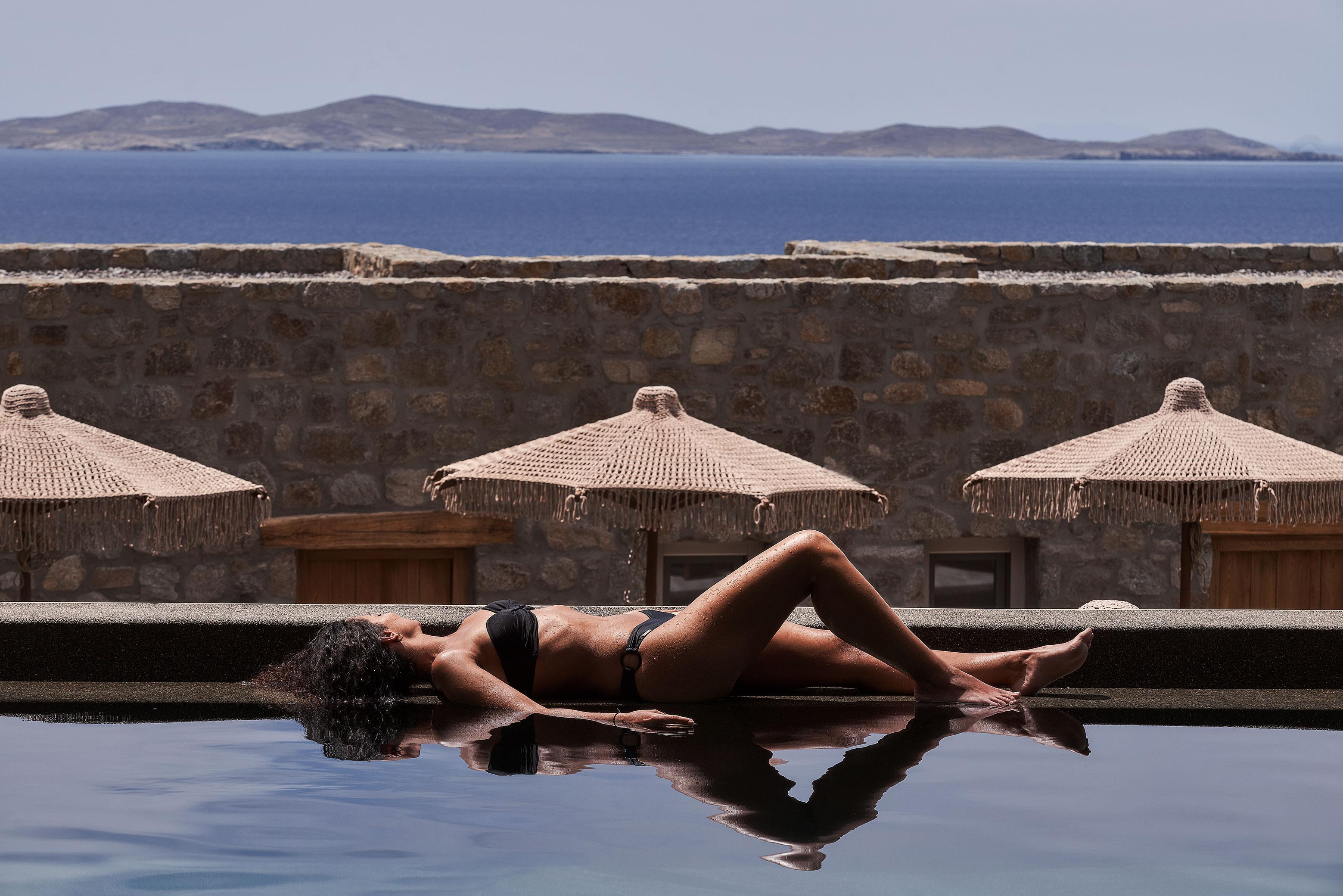 Amyth Of Mykonos Agios Stefanos (Adults Only) Hotel Exterior foto