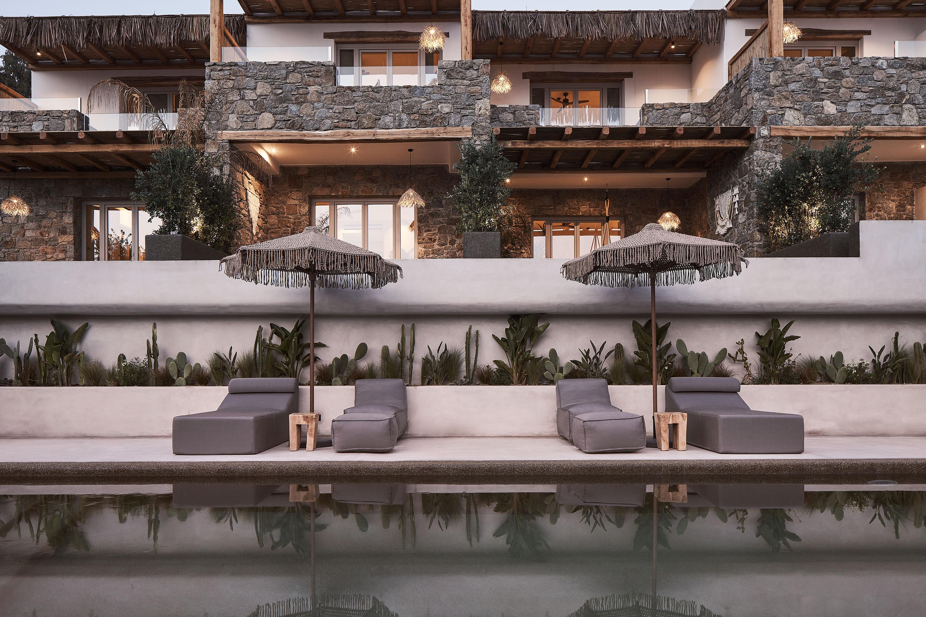 Amyth Of Mykonos Agios Stefanos (Adults Only) Hotel Exterior foto