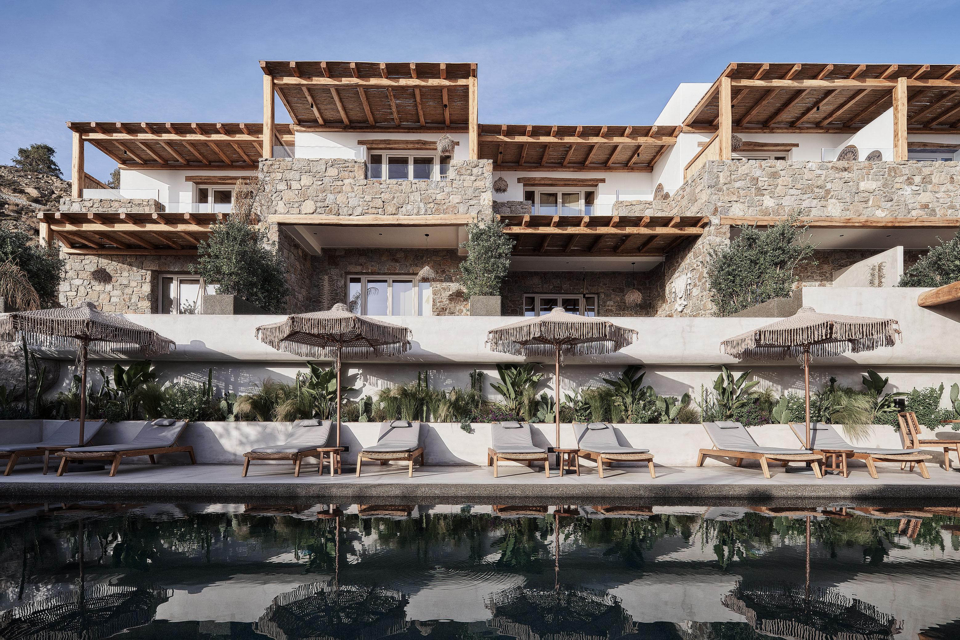 Amyth Of Mykonos Agios Stefanos (Adults Only) Hotel Exterior foto